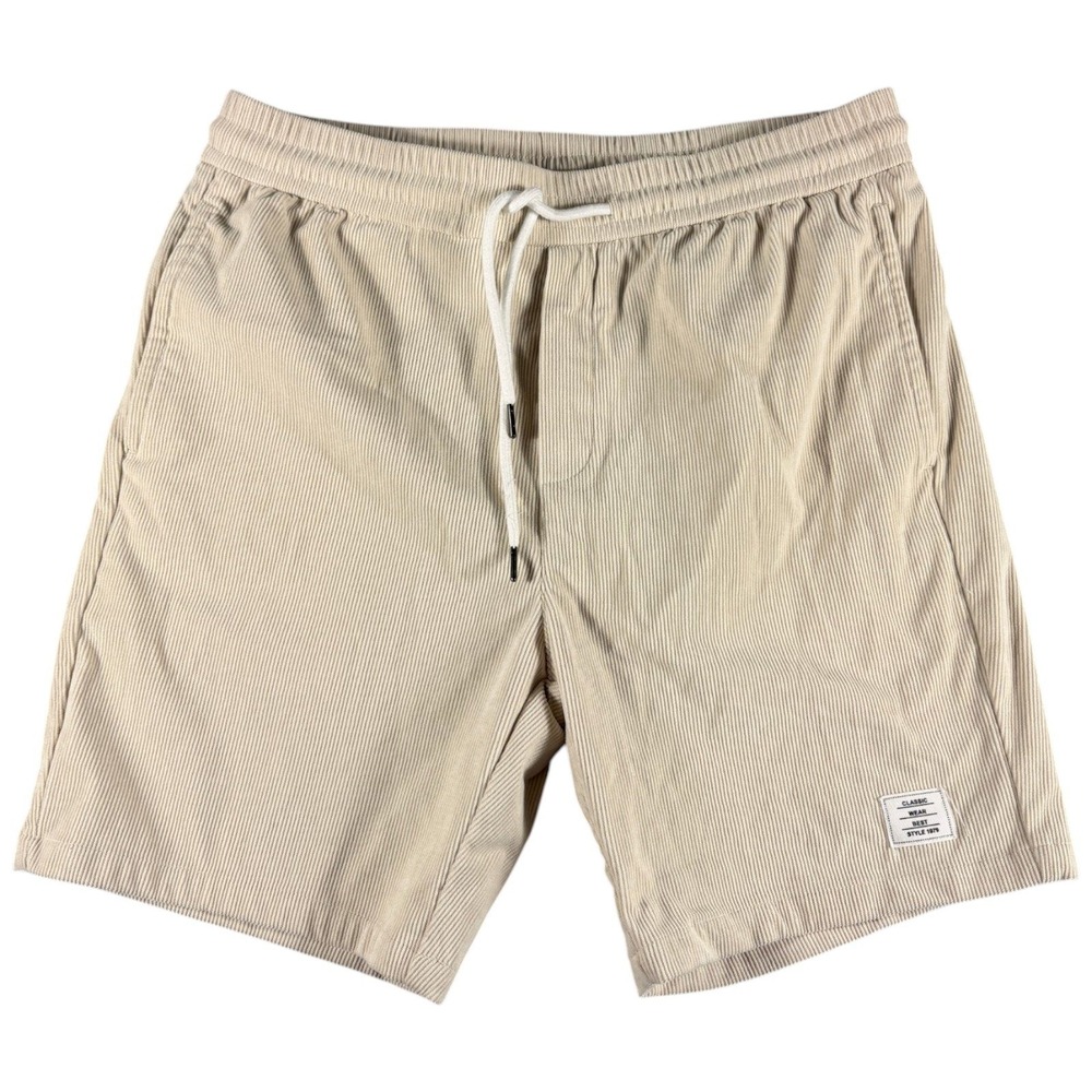 JMIERR Corduroy Shorts Mens 38 Beige NWOT Relaxed Lightweight Workwear Outdoors